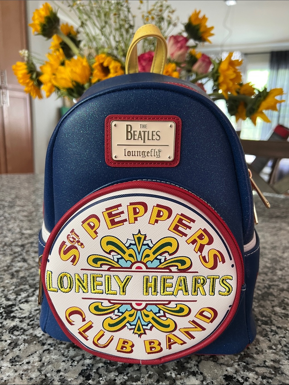 The Beatles Loungefly Mini Backpack